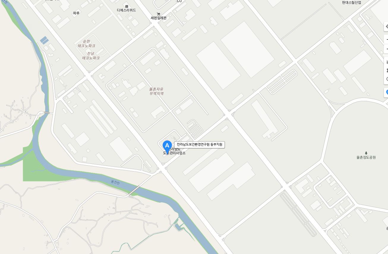 동부지원 지도 위치 이미지